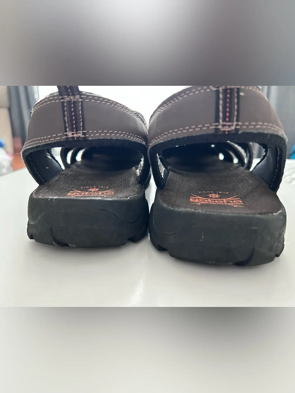 Gotcha Gulch Outdoor Hiking Fisherman Sandals Men’s Size 12 EU46 Brown Comfort